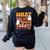 What Are We Doing Today Halloween PE Spooky Teacher Women's Sweatshirt Back Print Black
