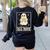 All Done Sign Language Ghost Speech Pathology Teacher Women's Sweatshirt Back Print Black All Done Sign Language Ghost Speech Pathology Teacher Women's Sweatshirt Back Print Black