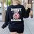 Donut Stop Reading Kawaii Teacher Preschool Kindergarten Women's Sweatshirt Back Print Black Donut Stop Reading Kawaii Teacher Preschool Kindergarten Women's Sweatshirt Back Print Black