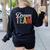 Dream Team Last Day Of School Back To School Teacher Kids Women's Sweatshirt Back Print Black