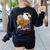 Eagle First Day Of School Teacher Back To School Eagle Women's Sweatshirt Back Print Black Eagle First Day Of School Teacher Back To School Eagle Women's Sweatshirt Back Print Black