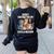 Easily Distracted By Cats & History Teacher Women Men Women's Sweatshirt Back Print Black Easily Distracted By Cats & History Teacher Women Men Women's Sweatshirt Back Print Black