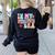 In My Educational Diagnostician Era Learning Support Teacher Women's Sweatshirt Back Print Black