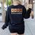 Educator Science Teacher Melanin Educator Science Women's Sweatshirt Back Print Black Educator Science Teacher Melanin Educator Science Women's Sweatshirt Back Print Black