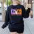 Elements Of Halloween Fear Periodically Chemistry Teacher Women's Sweatshirt Back Print Black Elements Of Halloween Fear Periodically Chemistry Teacher Women's Sweatshirt Back Print Black