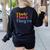 English Teacher Their There Theyre Grammar Men Women Women's Sweatshirt Back Print Black English Teacher Their There Theyre Grammar Men Women Women's Sweatshirt Back Print Black