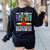 Im English Teacher You Have To Write In Complete Sentences Women's Sweatshirt Back Print Black Im English Teacher You Have To Write In Complete Sentences Women's Sweatshirt Back Print Black