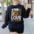 Faboolous ESL ESOL Teacher Spooky Teacher Halloween Costume For Men Women Women's Sweatshirt Back Print Black