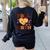 Fall Teacher Fall In Love With Math Math Thanksgiving For Men Women Women's Sweatshirt Back Print Black Fall Teacher Fall In Love With Math Math Thanksgiving For Men Women Women's Sweatshirt Back Print Black