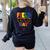 Field Day 2025 Let The Games Begin Kids Boys Girls Teachers Women's Sweatshirt Back Print Black Field Day 2025 Let The Games Begin Kids Boys Girls Teachers Women's Sweatshirt Back Print Black