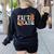 Fifth Grade Dream Team First Day Of 5th Grade Teachers Women's Sweatshirt Back Print Black Fifth Grade Dream Team First Day Of 5th Grade Teachers Women's Sweatshirt Back Print Black