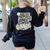 First Day Of Fifth Grade Composition Notebook Teacher Women's Sweatshirt Back Print Black First Day Of Fifth Grade Composition Notebook Teacher Women's Sweatshirt Back Print Black