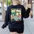 First Grade Zoo Field Trip Matching Student Teacher Class Women's Sweatshirt Back Print Black First Grade Zoo Field Trip Matching Student Teacher Class Women's Sweatshirt Back Print Black