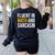 Fluent In Math And Sarcasm Teacher Appreciation Day Gift Women's Sweatshirt Back Print Black Fluent In Math And Sarcasm Teacher Appreciation Day Gift Women's Sweatshirt Back Print Black