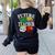 Future Teacher With Canyon And Book Teacher Men Women Girls Kids Women's Sweatshirt Back Print Black Future Teacher With Canyon And Book Teacher Men Women Girls Kids Women's Sweatshirt Back Print Black