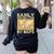 Geography Teacher Easily Distracted By Maps Women's Sweatshirt Back Print Black