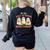 Ghost Are You Fall-O-Ween Directions Teacher Halloween Women's Sweatshirt Back Print Black Ghost Are You Fall-O-Ween Directions Teacher Halloween Women's Sweatshirt Back Print Black