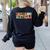 Gnoovy Vintage Inclusion Matters Special Education Teacher Women's Sweatshirt Back Print Black