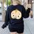 Good Egg Teacher Halloween Costume Group The Cool Bean Women's Sweatshirt Back Print Black Good Egg Teacher Halloween Costume Group The Cool Bean Women's Sweatshirt Back Print Black