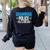 Grammar Police Comma Unit English Teacher Grammar Teacher For Men Women Women's Sweatshirt Back Print Black Grammar Police Comma Unit English Teacher Grammar Teacher For Men Women Women's Sweatshirt Back Print Black
