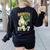 Halloween Costume Haunted By 67 Ghost Math Teacher Professor Women's Sweatshirt Back Print Black Halloween Costume Haunted By 67 Ghost Math Teacher Professor Women's Sweatshirt Back Print Black