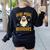 Halloween Read More Books Retro Costume Teacher Women Girls Women's Sweatshirt Back Print Black Halloween Read More Books Retro Costume Teacher Women Girls Women's Sweatshirt Back Print Black