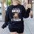 Halloween Teacher Tee My Broom Broke So Now I Teach Women's Sweatshirt Back Print Black Halloween Teacher Tee My Broom Broke So Now I Teach Women's Sweatshirt Back Print Black