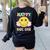 Happy Dot Day Hippie Flowers Smile Face Groovy Teacher Kids Women's Sweatshirt Back Print Black Happy Dot Day Hippie Flowers Smile Face Groovy Teacher Kids Women's Sweatshirt Back Print Black