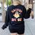 Haunted By 67 Meme Six Seven 6 7 Halloween Teachers Women's Sweatshirt Back Print Black Haunted By 67 Meme Six Seven 6 7 Halloween Teachers Women's Sweatshirt Back Print Black