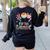 Hello 5th Grade Boy Girl Teacher Back To School 5th Grade Women's Sweatshirt Back Print Black Hello 5th Grade Boy Girl Teacher Back To School 5th Grade Women's Sweatshirt Back Print Black