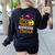 Hocus Pocus Everybody Focus Halloween Teacher Men Women Kids Women's Sweatshirt Back Print Black