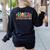 Hola Estudiantes Spanish Teacher Women's Sweatshirt Back Print Black Hola Estudiantes Spanish Teacher Women's Sweatshirt Back Print Black