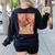 Human Muscles Organs Scary Anatomy Teacher Halloween Costume Women's Sweatshirt Back Print Black