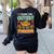 Humor I Teach The Cutest Turkeys Thanksgiving Teacher Women's Sweatshirt Back Print Black Humor I Teach The Cutest Turkeys Thanksgiving Teacher Women's Sweatshirt Back Print Black