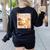 Humpty Dumpty Had A Great Fall Teacher Thanksgiving Autumn Women's Sweatshirt Back Print Black Humpty Dumpty Had A Great Fall Teacher Thanksgiving Autumn Women's Sweatshirt Back Print Black