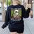 I'Ll Just Wait Until It's Quiet Sarcastic Teacher Women's Sweatshirt Back Print Black I'Ll Just Wait Until It's Quiet Sarcastic Teacher Women's Sweatshirt Back Print Black