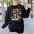 I'm Not Short I'm A Pre-K Teacher Size Back To School Women's Sweatshirt Back Print Black I'm Not Short I'm A Pre-K Teacher Size Back To School Women's Sweatshirt Back Print Black
