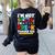 I'm Not Short I'm Pre-K Teacher Size Back To School Teacher Women's Sweatshirt Back Print Black I'm Not Short I'm Pre-K Teacher Size Back To School Teacher Women's Sweatshirt Back Print Black