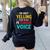 I’m Not Yelling This Is My PE School Teacher Voice I Teach Women's Sweatshirt Back Print Black