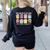 Inclusion Is My Jam And I'm Here To Spread It Sped Teacher Women's Sweatshirt Back Print Black Inclusion Is My Jam And I'm Here To Spread It Sped Teacher Women's Sweatshirt Back Print Black