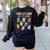 Inclusion Is My Jam SPED Teacher Special Education Life Women's Sweatshirt Back Print Black Inclusion Is My Jam SPED Teacher Special Education Life Women's Sweatshirt Back Print Black