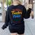 The Influence Of Great Teacher Can Never Be Erased School For Men Women Women's Sweatshirt Back Print Black The Influence Of Great Teacher Can Never Be Erased School For Men Women Women's Sweatshirt Back Print Black