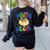 I Am Their Voice They Are My Heart Autism Awareness Teacher Women's Sweatshirt Back Print Black I Am Their Voice They Are My Heart Autism Awareness Teacher Women's Sweatshirt Back Print Black
