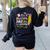 It's Beautiful Day For Learning Teacher Students Girls Boys Women's Sweatshirt Back Print Black It's Beautiful Day For Learning Teacher Students Girls Boys Women's Sweatshirt Back Print Black
