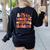 It's A Bootiful Day For Learning Cute Teacher Halloween Women's Sweatshirt Back Print Black It's A Bootiful Day For Learning Cute Teacher Halloween Women's Sweatshirt Back Print Black