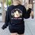 It's A Bootiful Day To Make Music Teacher Musician Halloween For Men Women Kids Women's Sweatshirt Back Print Black