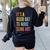 It's A Good Day To Make Art Artist Teacher Painter Women's Sweatshirt Back Print Black