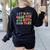 Its A Good Day To Run And Play PE Teacher Physical Education Women's Sweatshirt Back Print Black