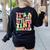It's A Good Day To Teach Tiny Humans Teacher Teaching Women's Sweatshirt Back Print Black