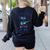 Its All Good In TK Cat Transitional Kindergarten Teacher Kid Women's Sweatshirt Back Print Black Its All Good In TK Cat Transitional Kindergarten Teacher Kid Women's Sweatshirt Back Print Black